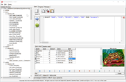 Overview with open table and blob preview